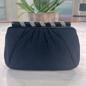Navy Blue Evening Bag by Judith Lieber